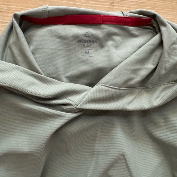 Western Rise Sun Session Hoodie - Sage - Picture 3 of 3